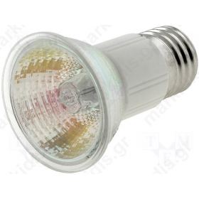 Filament lamp: halogen; 230V; 50W; E27; JDR; 580lm; 38°