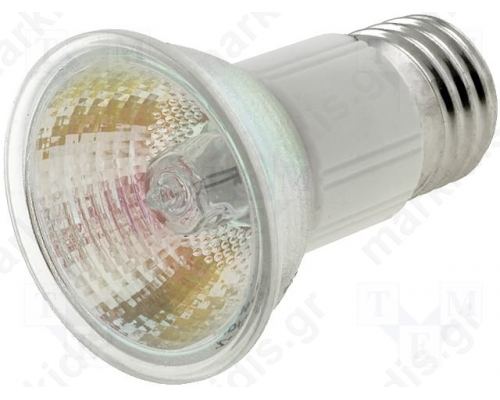 Filament lamp: halogen; 230V; 50W; E27; JDR; 580lm; 38°