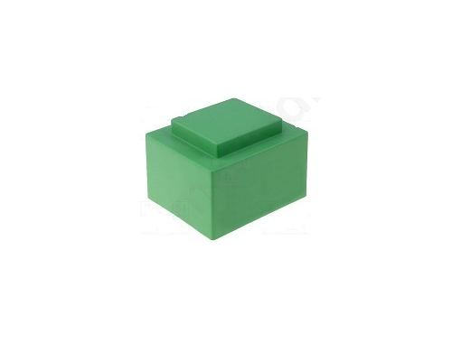 Transformer, encapsulated, 16VA, 230VAC, 12V, Mounting, PCB, IP00