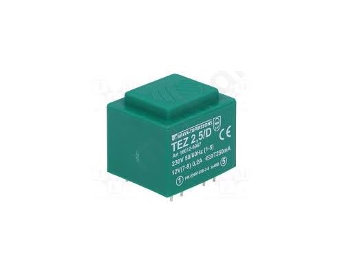 Transformer encapsulated 2.5VA 230VAC 12V