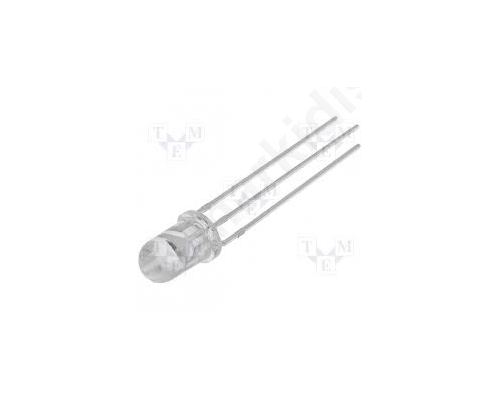 OSV5YL5111A LED  5mm  violet; 220-350mcd  15° Front: convex Pitch:2.54mm