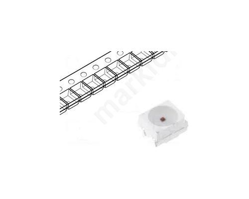 LED SMD 3528 PLCC4 orange 2180-2800mcd 3.5x2.8mm 120° 2- 2.6V