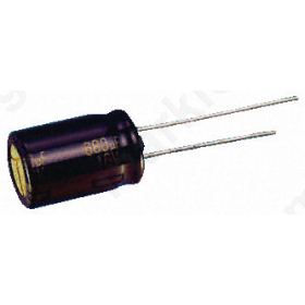 Panasonic FC Radial 820μ F 35 V dc, Through Hole Aluminium Electrolytic Capacitor, ±20%