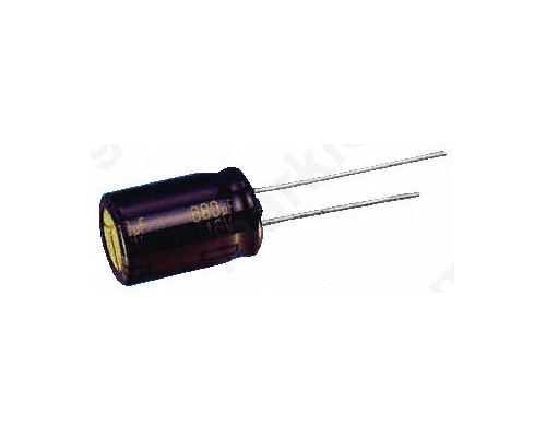 Panasonic FC Radial 820μ F 35 V dc, Through Hole Aluminium Electrolytic Capacitor, ±20%