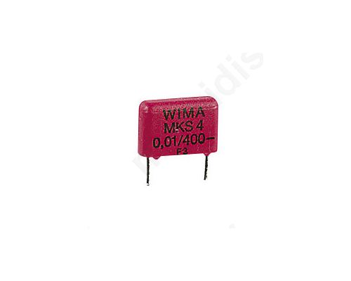 Capacitor polyester 100nF/ 400VAC 1kVDC