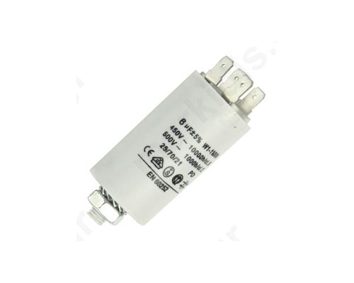 Capacitor: motors, run; 6uF; 450V; O35x65mm; -25?70°C; ±5%; 3000h