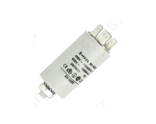 Capacitor Motors, Run 8uF 450V O35x65mm -25-70°C ±5% 3000h