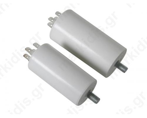 Capacitor: motors, run; 3uF; 450V; O25x58mm; -25?70°C; ±10%; 10000h