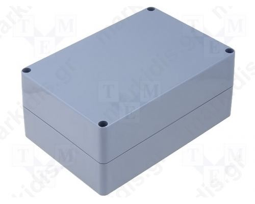 Enclosure multipurpose 121mm X171mm X80mm ABS grey IP65