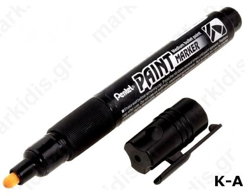 PENT-N60BL Marker: water resistant; black; 5mm; N 50
