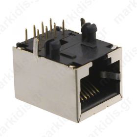 JACK RJ45 FEMALE PCB SHIELDED