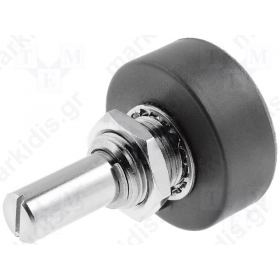 Potentiometer  Shaft Single Turn 5ΚΩ ±20% 1W Linear 6.35mm