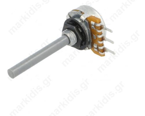 PC16BU-1K-LIN, Potentiometer: shaft single turn 1ΚΩ 0.25W ±20%; 4mm linear
