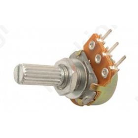 Potentiometer shaft single turn 220k Ω 63mW ±20% THT 6mm