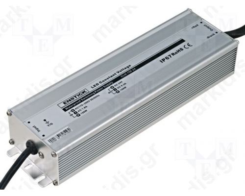 Pwr sup.unit: pulse; for LED diodes; 150W; 12VDC; 12.5A; IP67