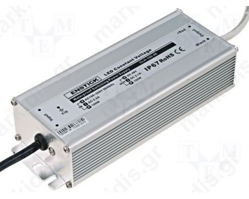 ΤΡΟΦΟΔΟΤΙΚΟ ΓΙΑ LED 100W 24VDC 4.5A IP67