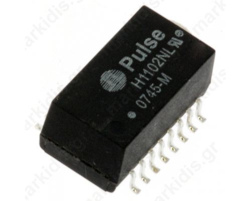 Transformer LAN SMD 0x70°C Trans RX 1 1,TX 1 1 -1.1dB