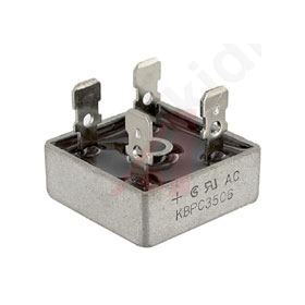 Bridge Rectifier 600V 35A 6.4x0.8mm Connectors KBPC3506