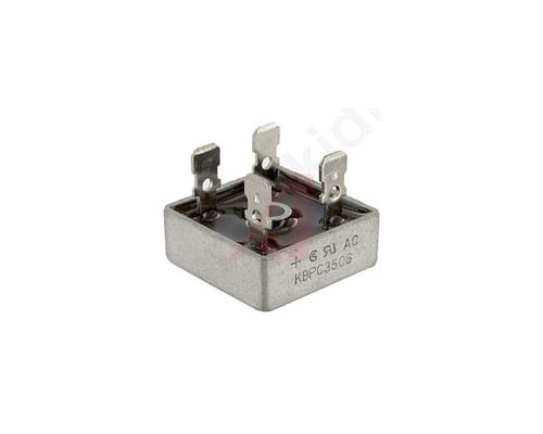 Bridge Rectifier 600V 35A 6.4x0.8mm Connectors KBPC3506