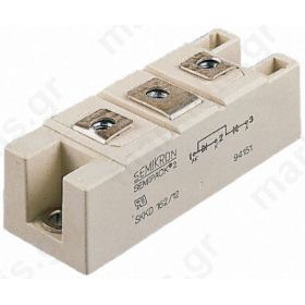 SKKD 162/16  RECTIFIER MODULE, 1.6KV, 195A, SEMIPACK 2