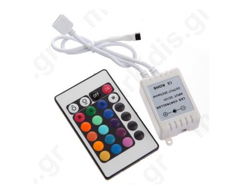 Controller for LED strips IR 24 programs 72 W