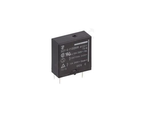 SDT-SS-112DM,000  RELAY, PCB, SPST-NO, 12VDC, 10A