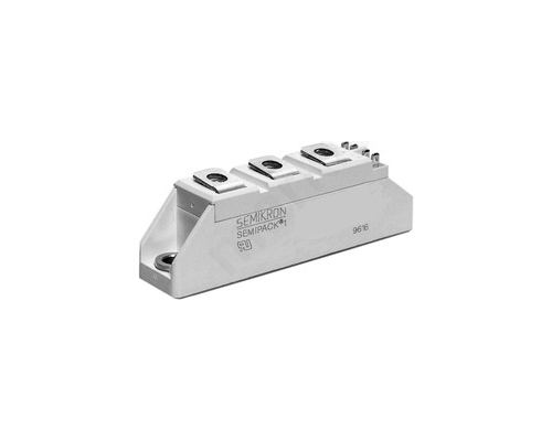 Semikron, SKKT 106B16 E, Dual Thyristor Module SCR, 106A 1600V, 7-pin SEMIPACK?1