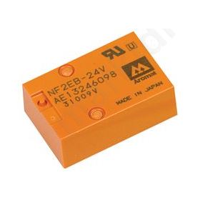NF4EB-24V  Signal Relay, NF Series, 4PDT, Through Hole, 2 A, 24 VDC