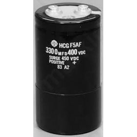 ΠΥΚΝΩΤΗΣ ΗΛΕΚΤΡΟΛΥΤΙΚΟΣ HCGF5A2G392Y 3900MF/450V Φ64Χ130