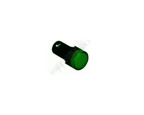 Ενδεικτικό LED Φ22 Πράσινο 12V