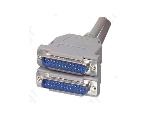D-SUB 25P/25P PLUG-TO-PLUG CABLE, CABLE-103/1.8Μ