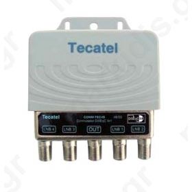 TECATEL DiSEqC 2.0 SWITCHER, 4 SATELLITES / 1 USER, DISTEC-4S