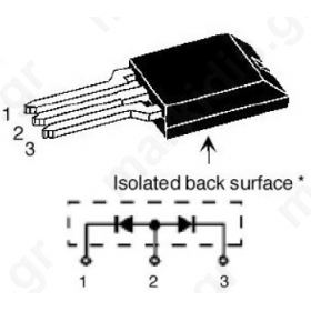 DIODE DUAL ULTRAFAST 2X30A/600V