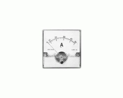 ANALOG AMPER METER 72Χ72 10Α AC