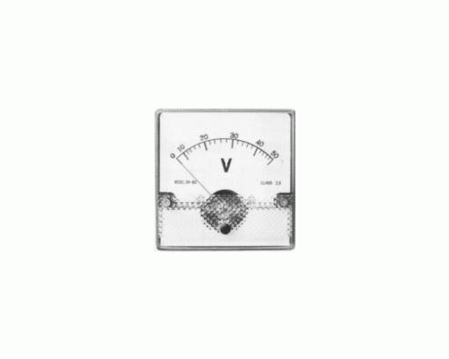 ANALOG VOLTMETER 60Χ60 15V DC