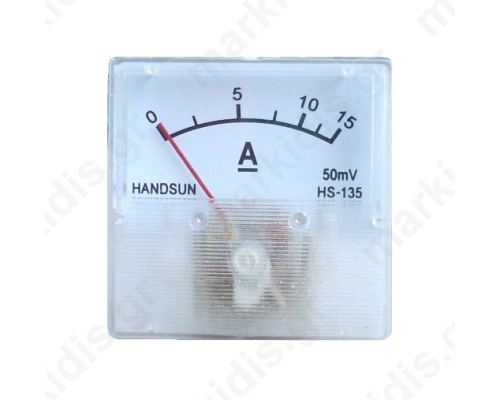 ANALOG AMPER METER HS-135/15A without SHUNT