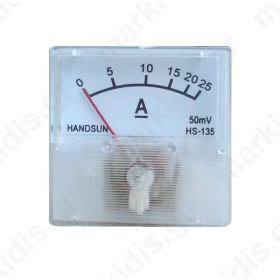 ANALOG AMPER METER HS-135/25A without SHUNT
