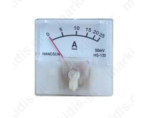 ANALOG AMPER METER HS-135/25A without SHUNT