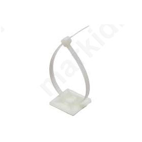 Sticker BASE CABLE TIES 25MM X 25MM