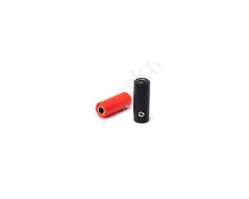 BP114,Female Banana Plug red,black
