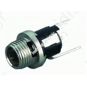 Socket; DC supply; male; 5.5mm; 2.1mm