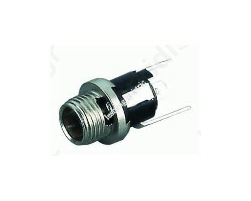 Socket; DC supply; male; 5.5mm; 2.1mm