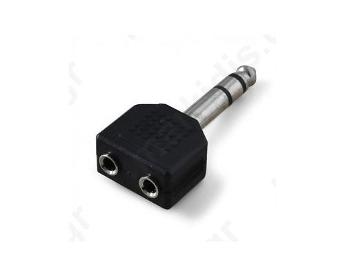 ADAPTOR AUDIO 6.3ΜΜ STEREO ΑΡΣ /2 ΘΗΛΥΚΑ 3.5Μ STEREO