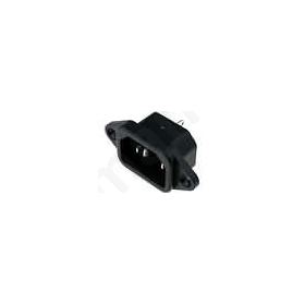3P AC Power Plug Panel Mount