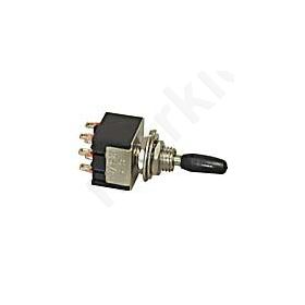 TOGGLE SWITCH ΜΙΝΙ (ON)-OFF-(ON) 3A 6P