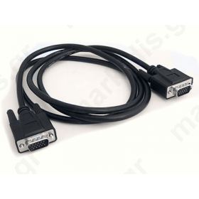 CABLE VGA MALE TO VGA FEMALE 1.8M
