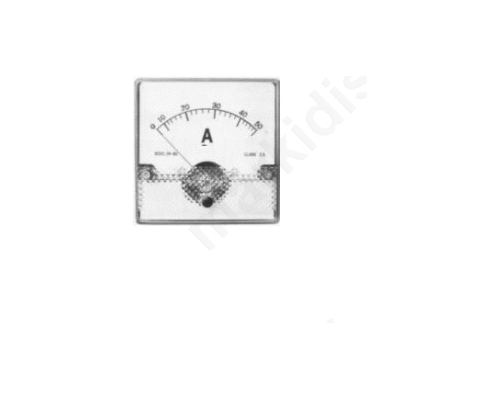 ANALOG AMPER METER 60Χ60 200mA DC