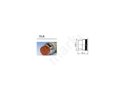 ACTUATOR FOR PUSH BUTTON ILL ROUND GREEN