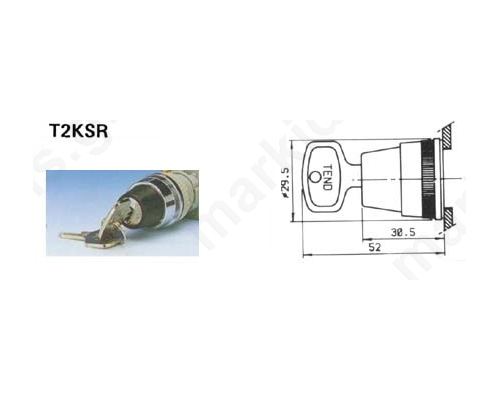 ACTUATOR FOR ΚΕΥ SWITCH ROUND 0-1