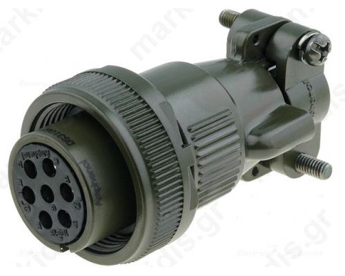 Connector: military; Series: DS/MS; plug; female; PIN:7; for cable